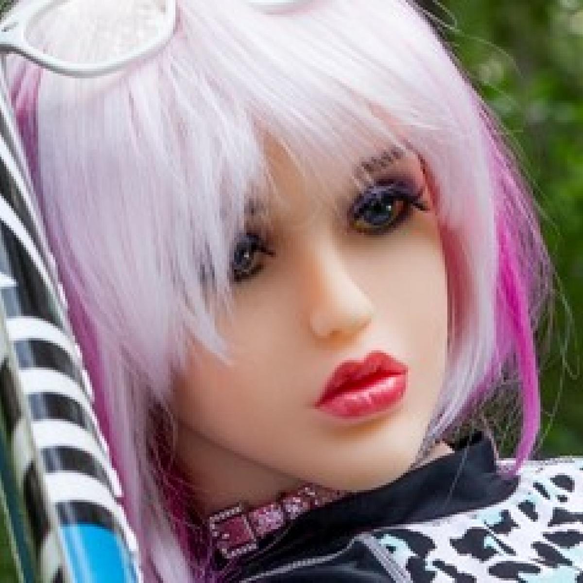 Neodoll Sweet Heart Abby - Sex Doll Head - M16 Compatible - Tan - Lucidtoys