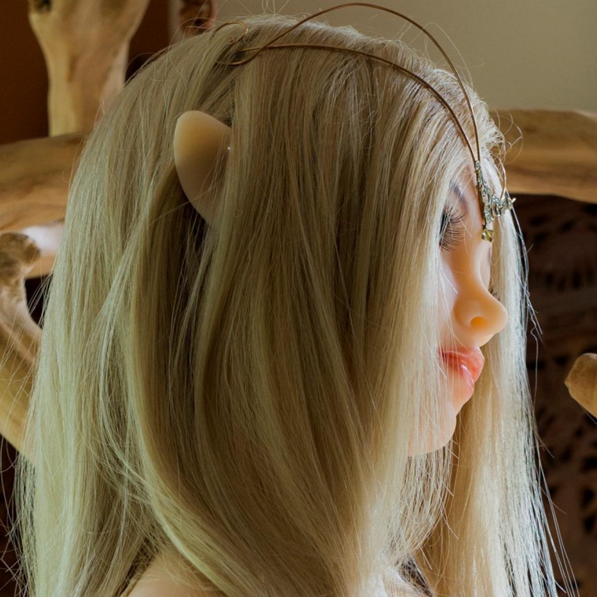 Neodoll Sweet Heart Elf - Sex Doll Head - M16 Compatible - Tan - Lucidtoys