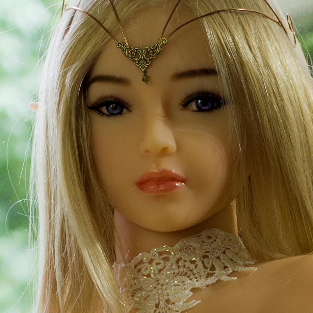 Neodoll Sweet Heart Elf - Sex Doll Head - M16 Compatible - Tan - Lucidtoys