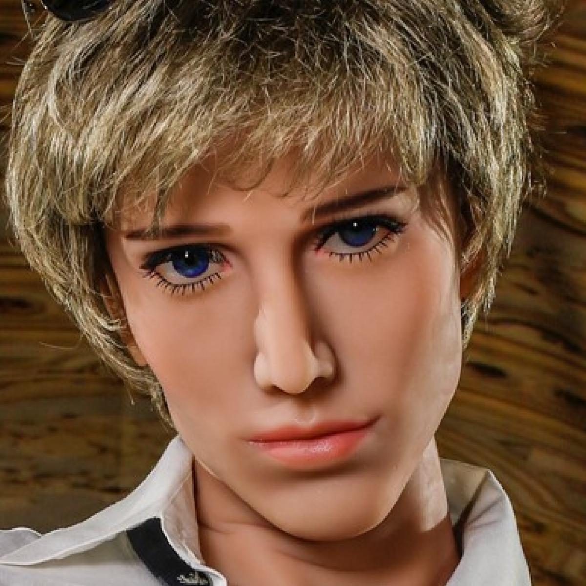 Neodoll Grant - Sex Doll Head - M16 Compatible - Tan - Lucidtoys