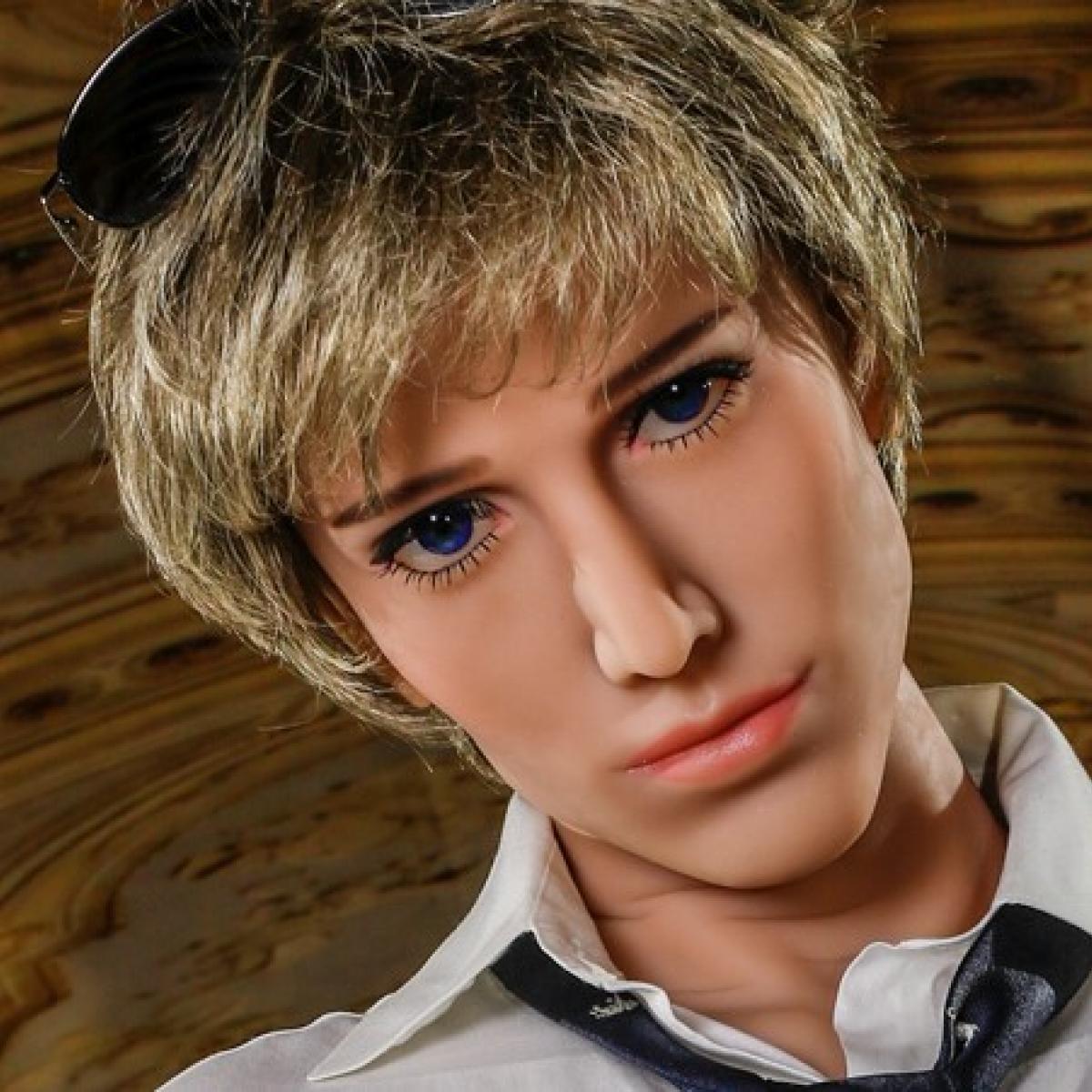 Neodoll Grant - Sex Doll Head - M16 Compatible - Tan - Lucidtoys