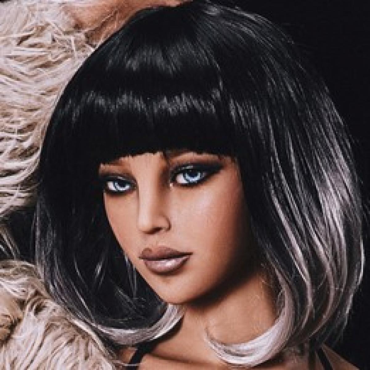 Neodoll Racy Emily - Sex Doll Head - M16 Compatible - Brown - Lucidtoys