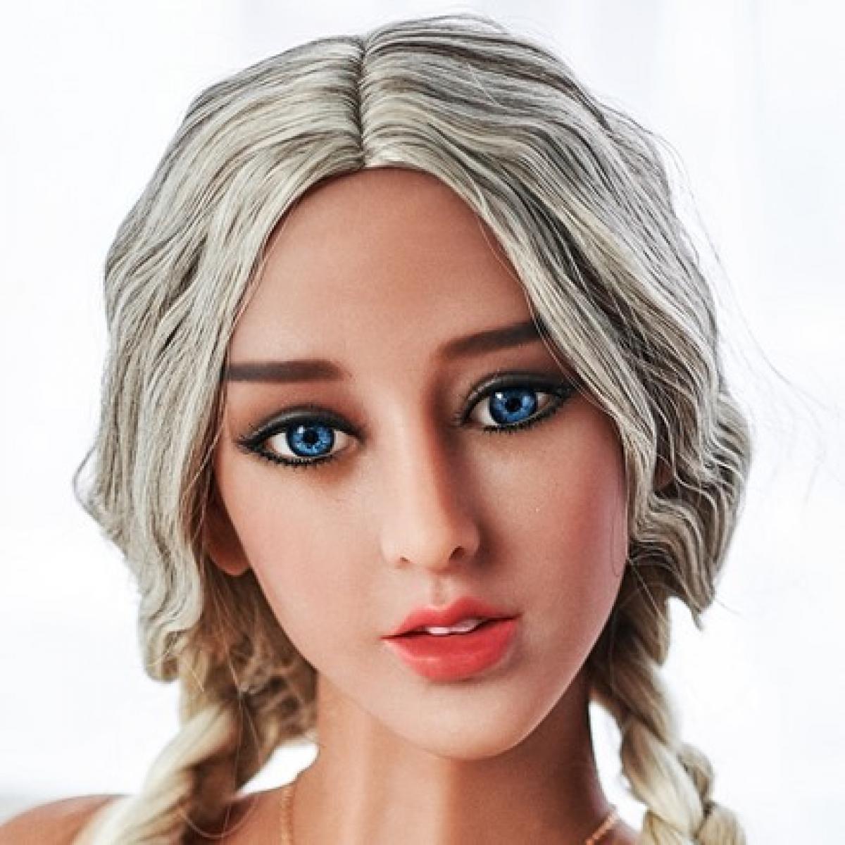 Neodoll Racy Jane - Sex Doll Head - M16 Compatible - Light Brown - Lucidtoys