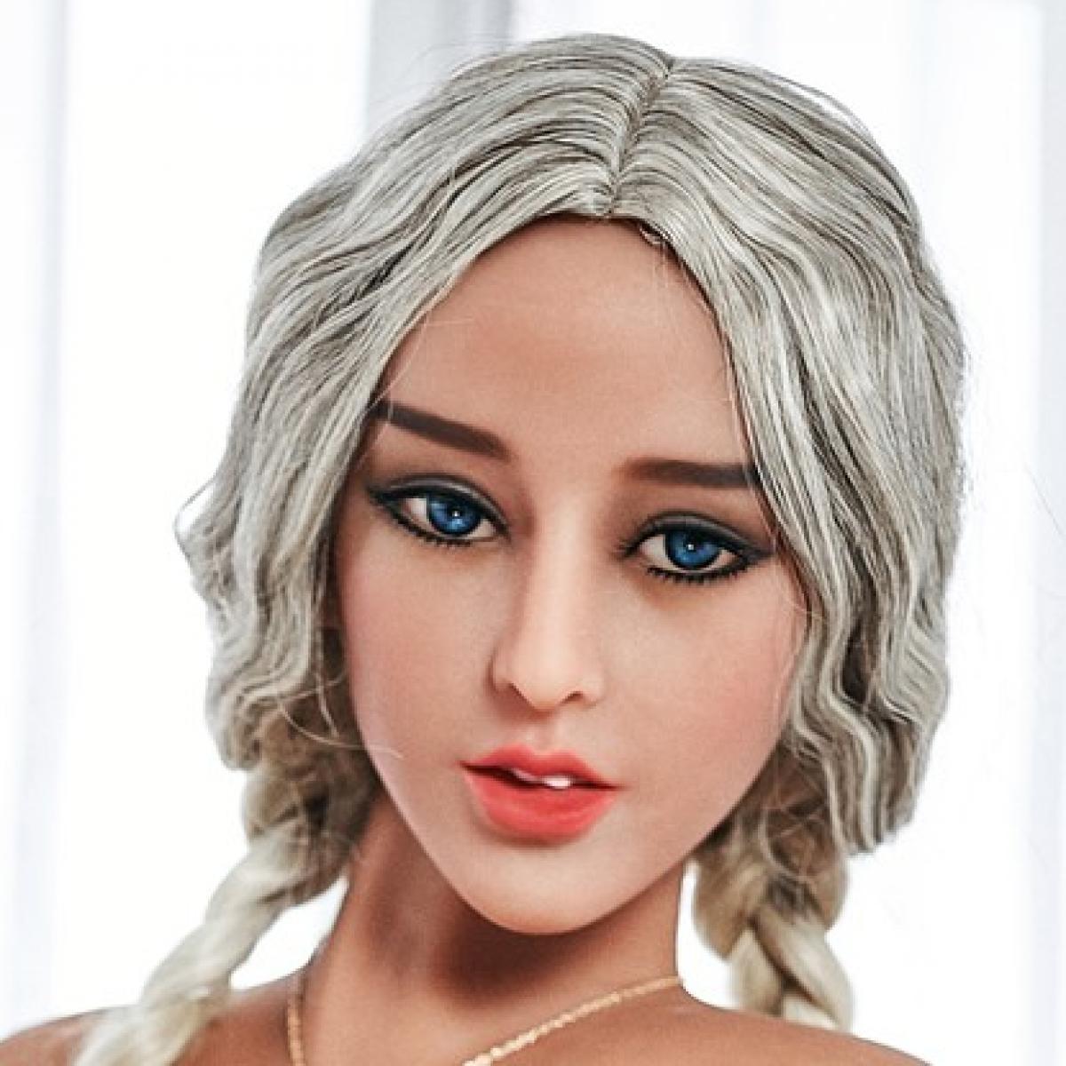Neodoll Racy Jane - Sex Doll Head - M16 Compatible - Light Brown - Lucidtoys