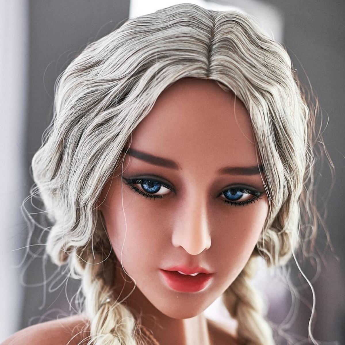 Neodoll Racy Jane - Sex Doll Head - M16 Compatible - Light Brown - Lucidtoys
