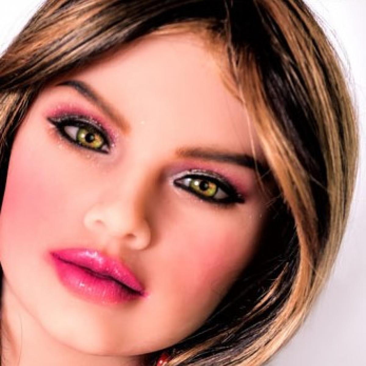 Neodoll Allure - 85 - Sex Doll Head - M16 Compatible - Tan - Lucidtoys