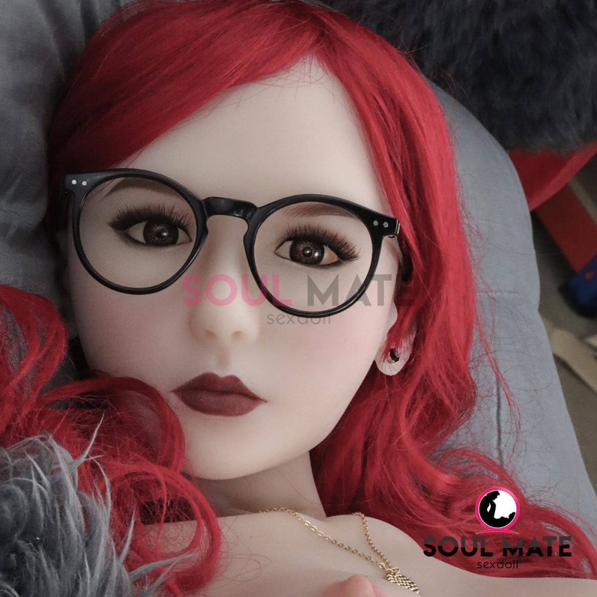 Soulmate Dolls - Emersyn Head With Sex Doll Torso - White - Lucidtoys