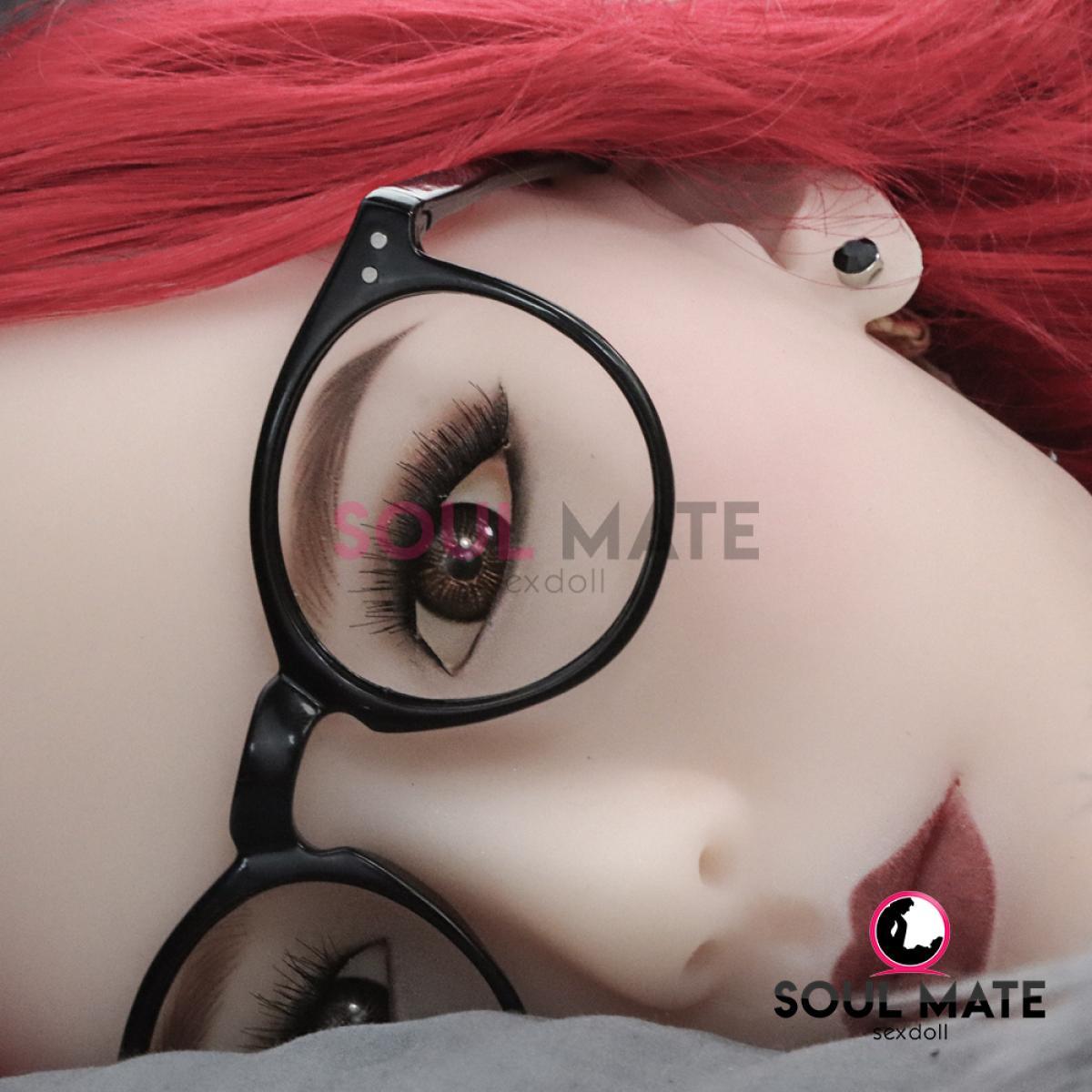 Soulmate Dolls - Emersyn Head With Sex Doll Torso - White - Lucidtoys