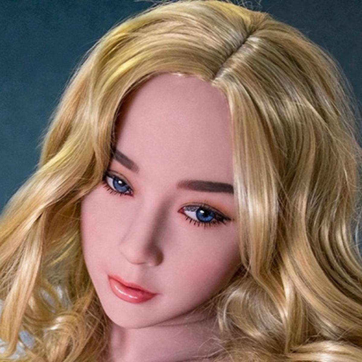 Firedoll - Avery - Sex Doll Head - M16 Compatible - Light-Tan - Lucidtoys