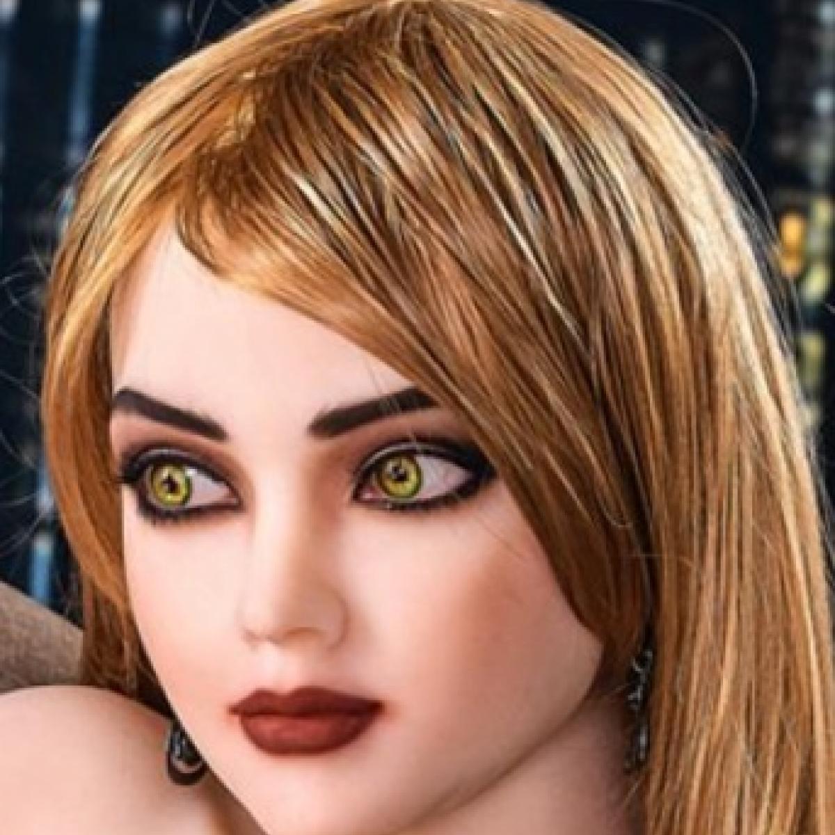 Neodoll Racy - Camille - Sex Doll Head - M16 Compatible - Tan - Lucidtoys