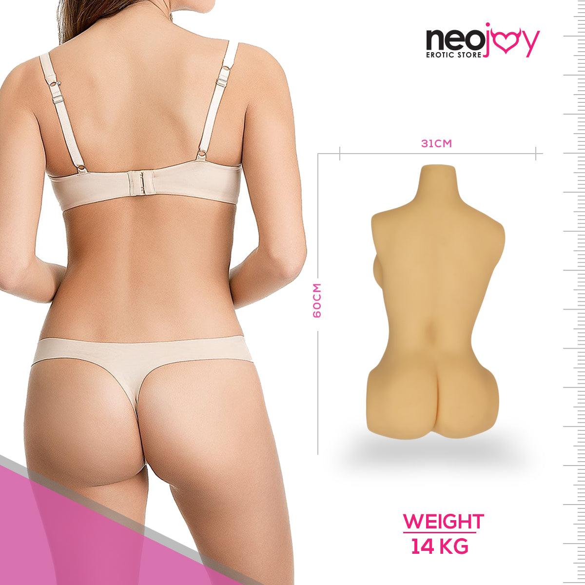 Neojoy Easy Torso - Realistic Sex Doll Torso With M14 Head Connector - Natural - 14kg - Lucidtoys