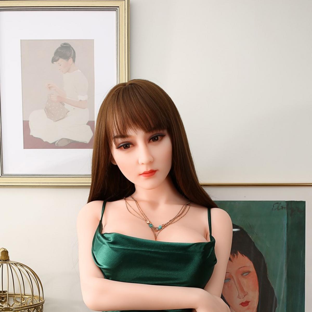 Neodoll Racy Ella - Realistic Sex Doll Head - White - Lucidtoys