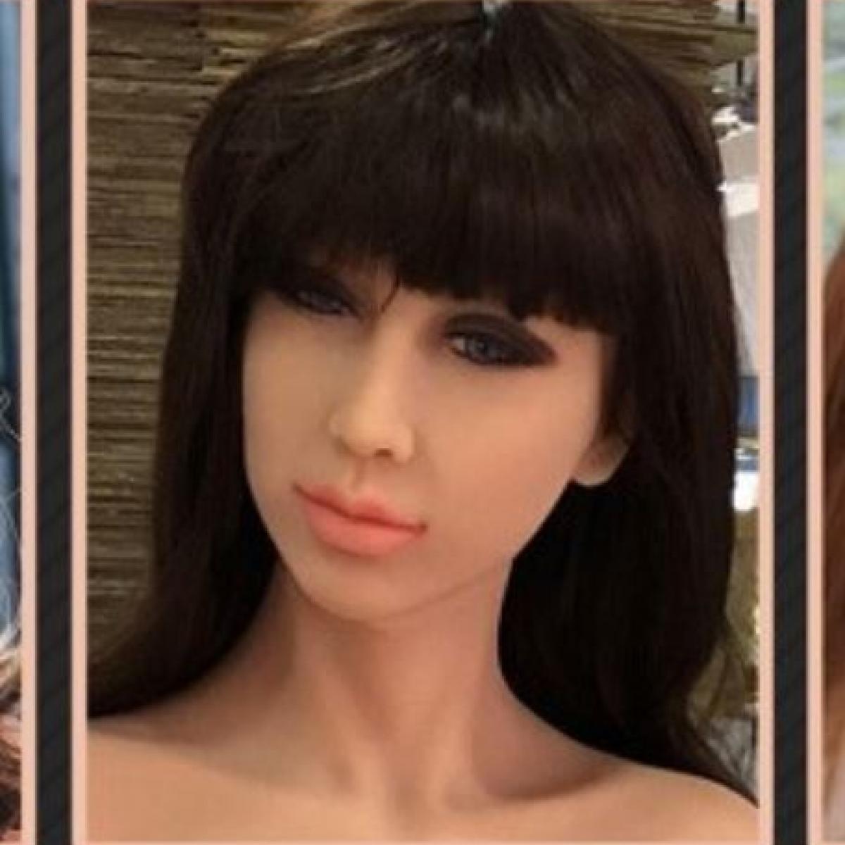 Neodoll Allure - Ainsley - Sex Doll Head - M16 Compatible - Tan - Lucidtoys
