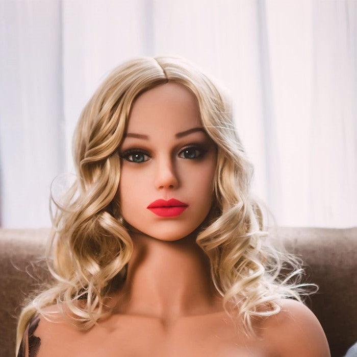 Climax Doll Thea - Sex Doll Head - Tan - Lucidtoys
