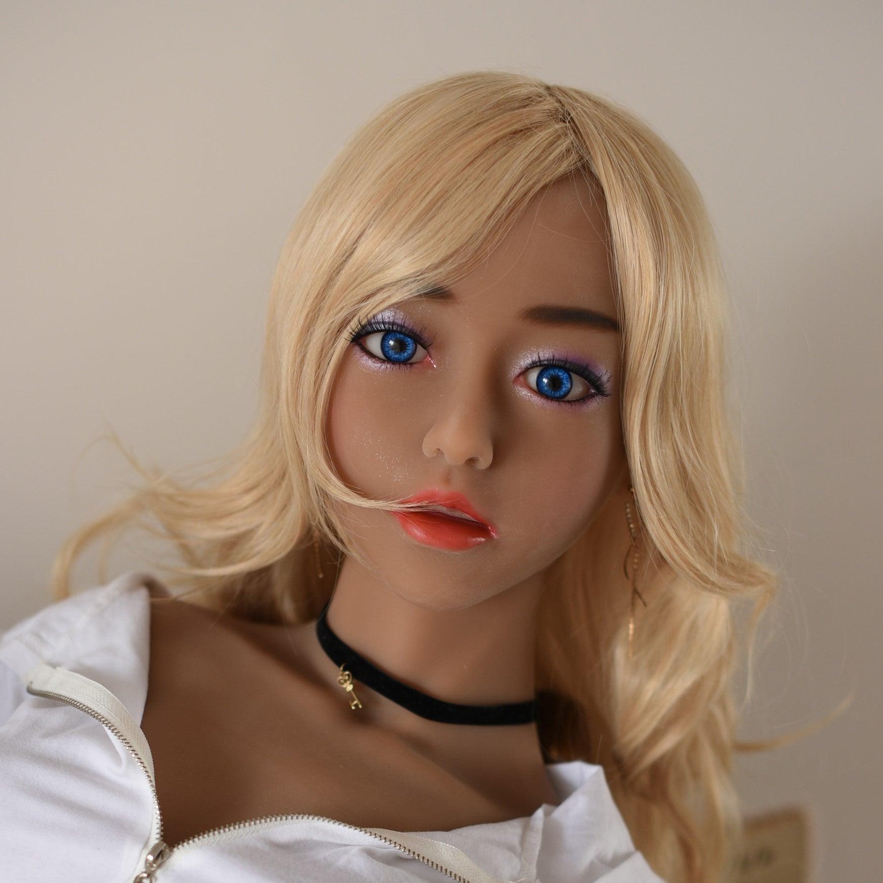 Youqdoll - Brooklyn - Sex Doll Head - Light Tan - Lucidtoys