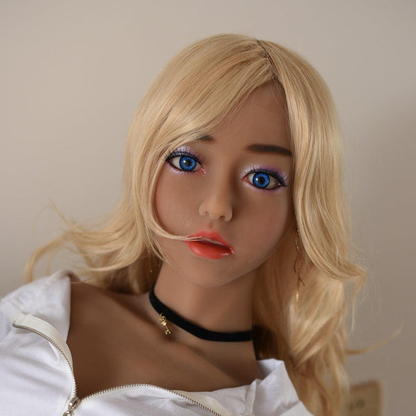 Youqdoll - Brooklyn - Sex Doll Head - Light Tan - Lucidtoys