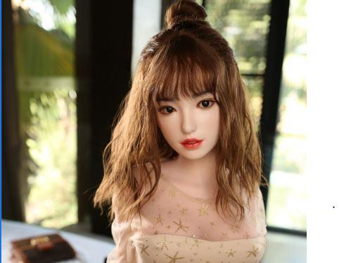 Youqdoll - Hadassah - Silicone Sex Doll Head - Natural - Lucidtoys