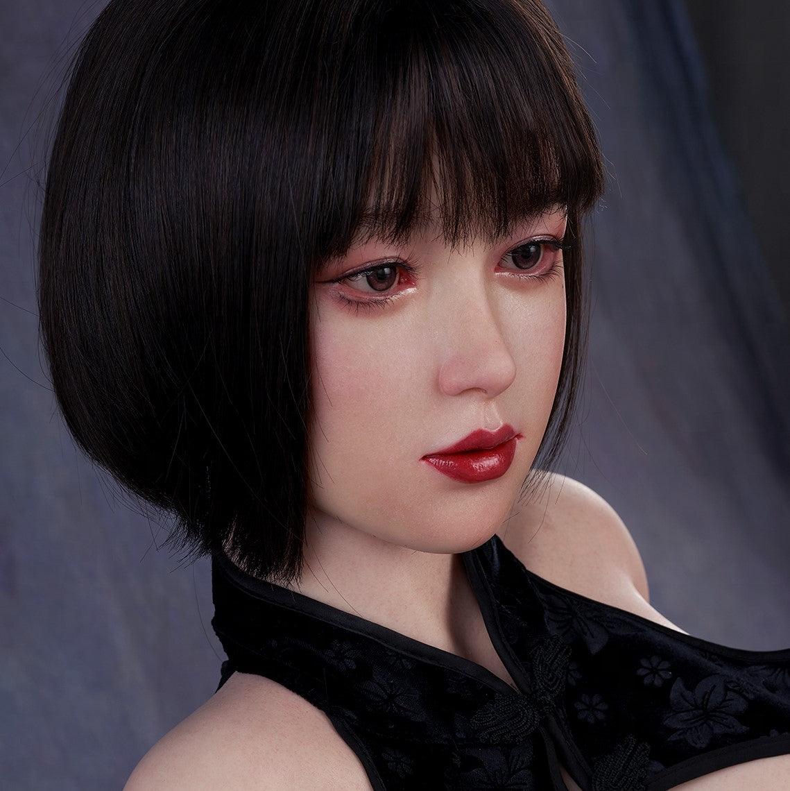 Zelex Doll - Adelyn - Silicone Sex Doll Head - Natural - Lucidtoys