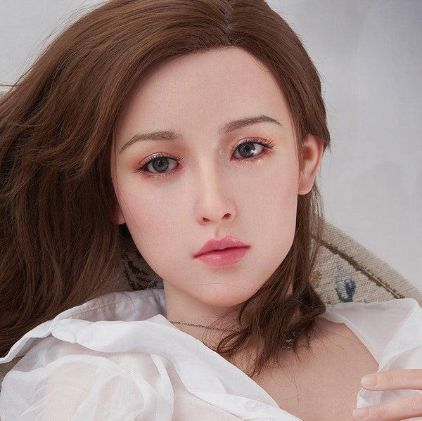 Zelex Doll - Alivia - Silicone Sex Doll Head - Natural - Lucidtoys