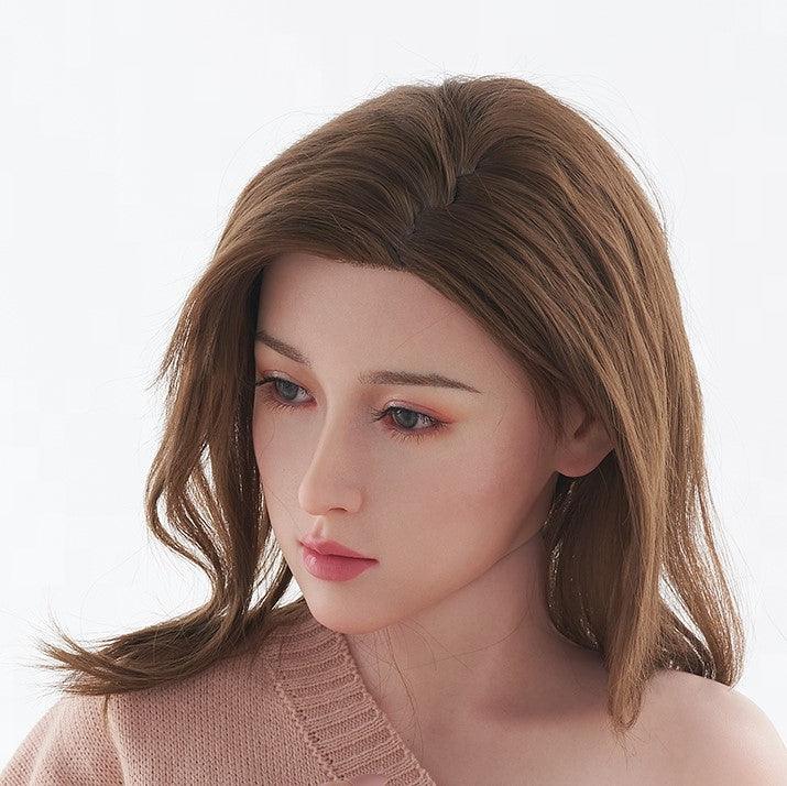 Zelex Doll - Alivia - Silicone Sex Doll Head - Natural - Lucidtoys