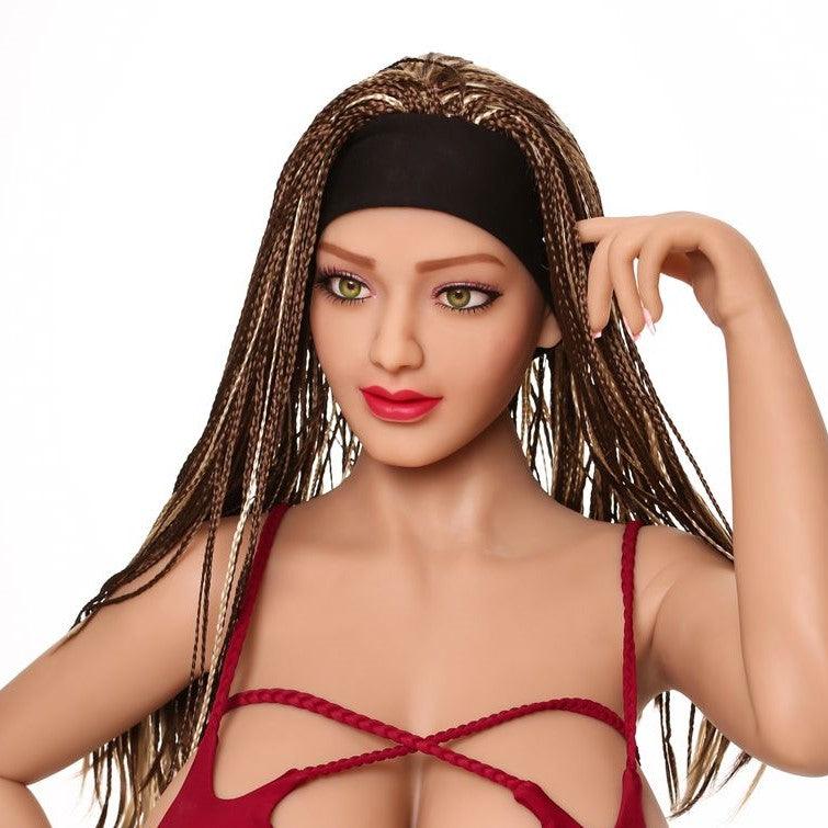 Climax Doll River - Sex Doll Head - Tan - Lucidtoys