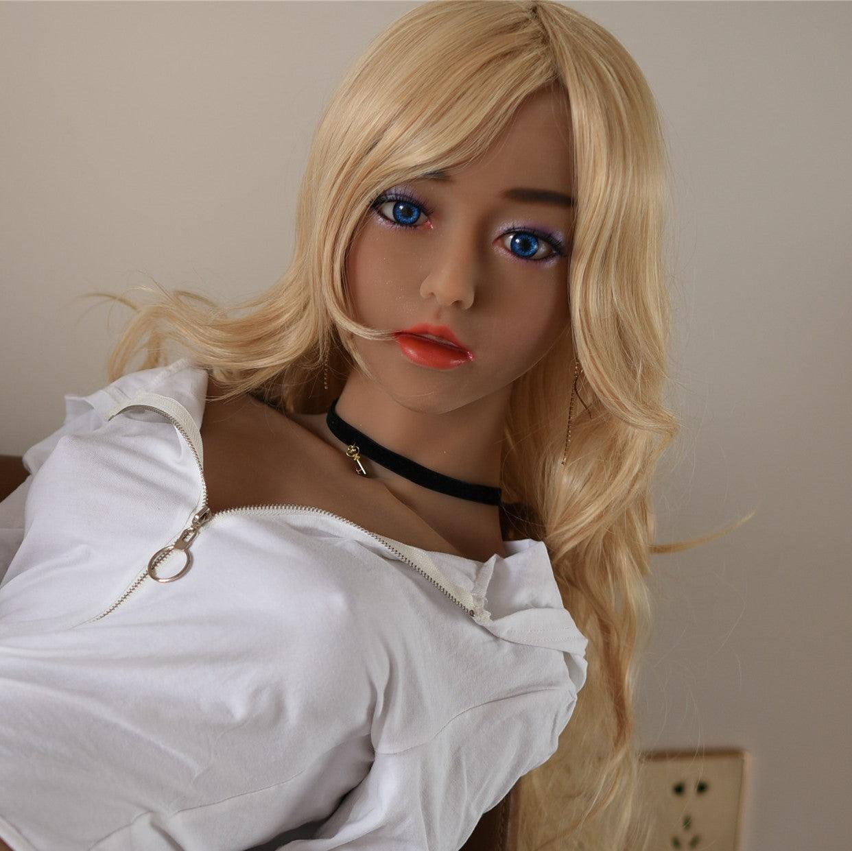 Youqdoll - Brooklyn - Sex Doll Head - Light Tan - Lucidtoys