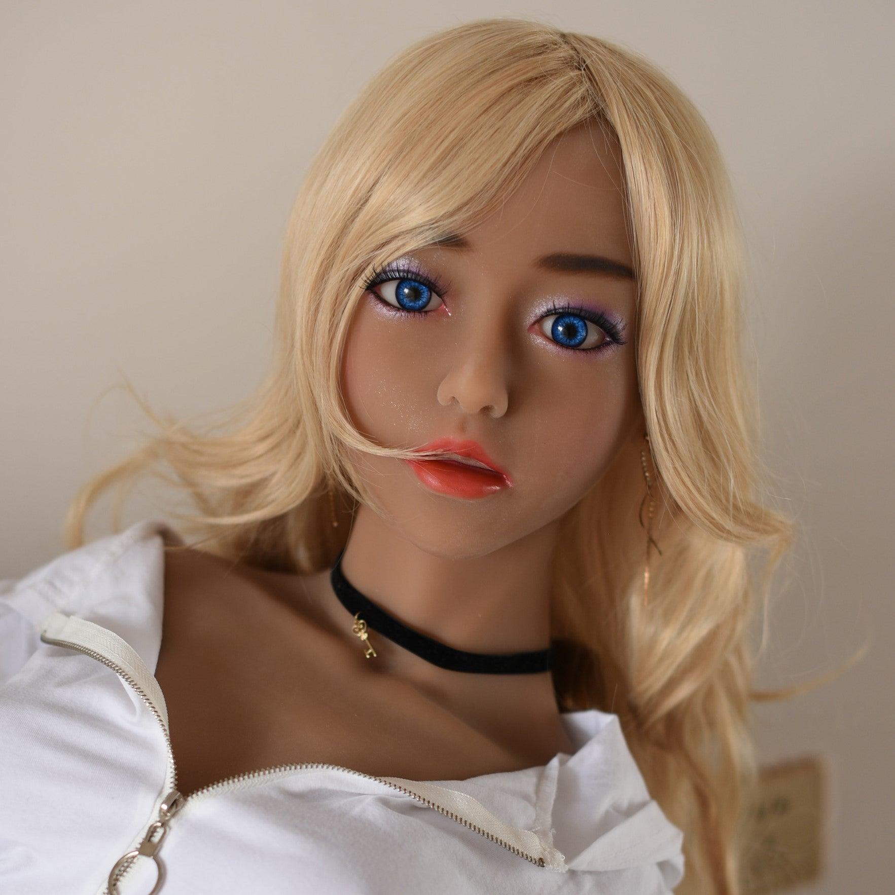 Youqdoll - Brooklyn - Sex Doll Head - Light Tan - Lucidtoys