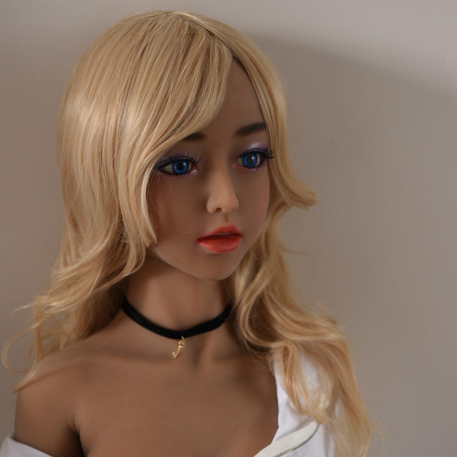 Youqdoll - Brooklyn - Sex Doll Head - Light Tan - Lucidtoys