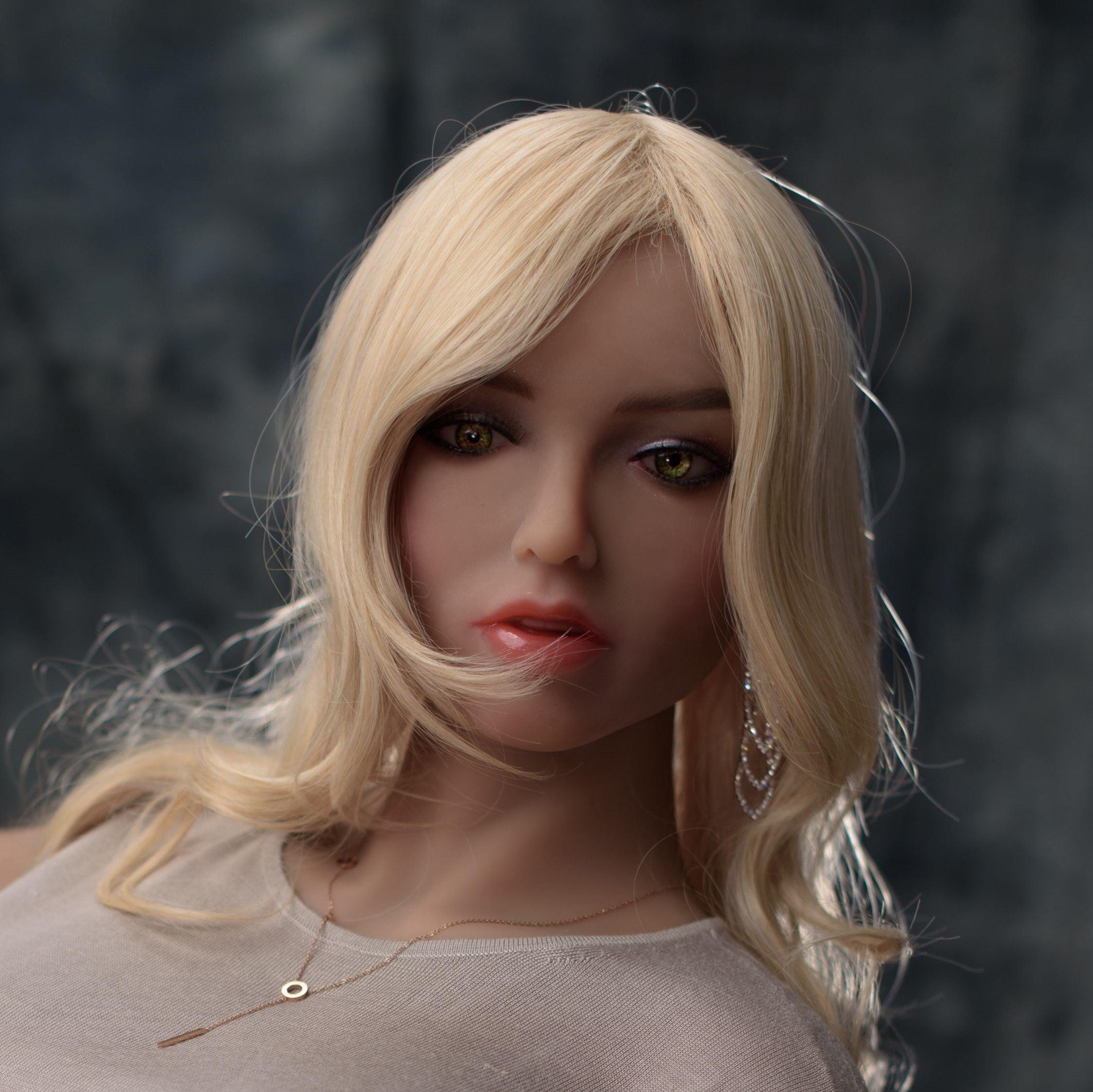 Youqdoll - Kennedy - Sex Doll Head - Light Tan - Lucidtoys