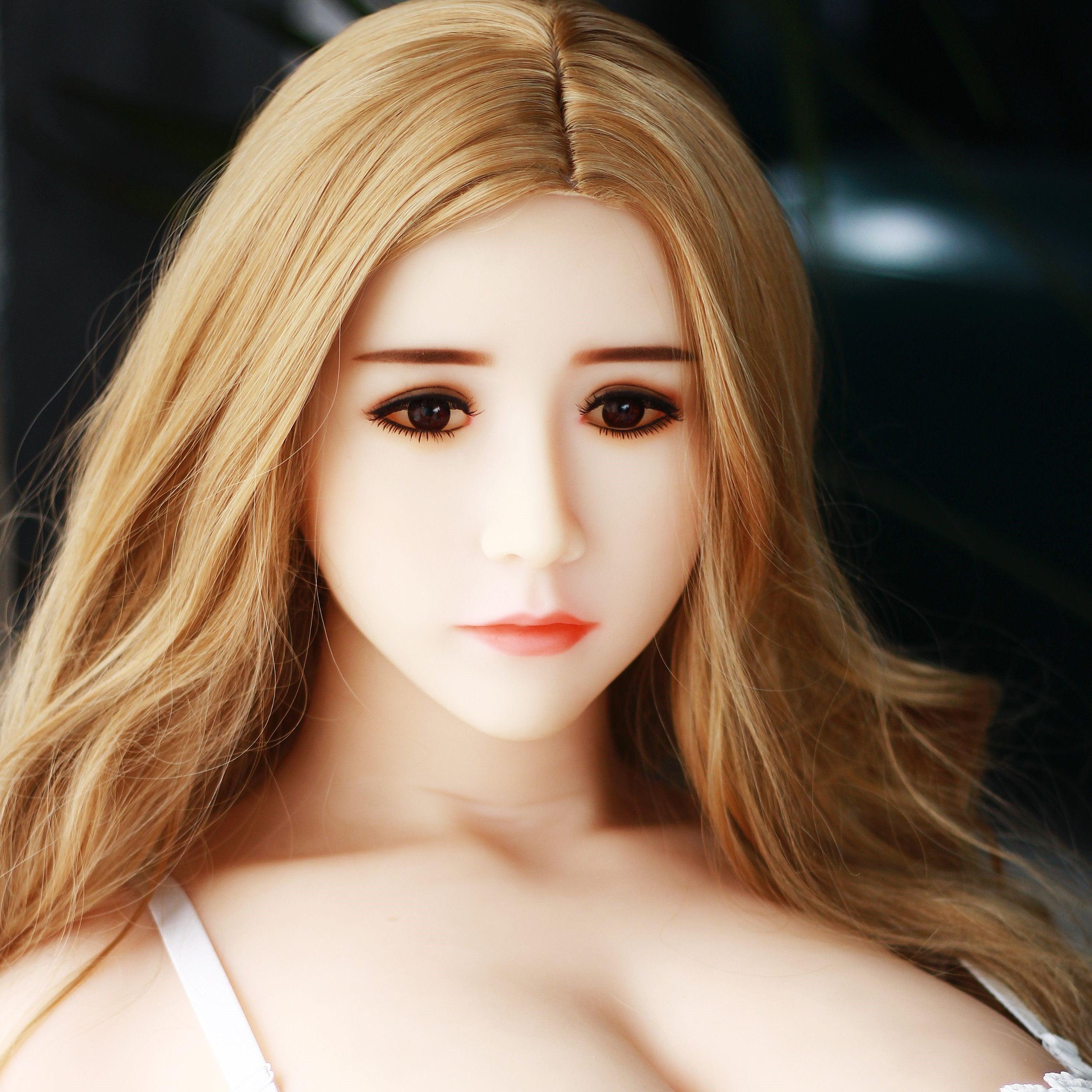 Fire Doll - Mabel - Sex Doll Head - Natural - Lucidtoys