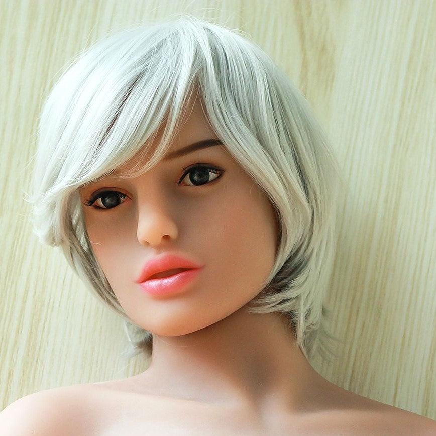 Fire Doll - Madeline - Sex Doll Head - Natural - Lucidtoys