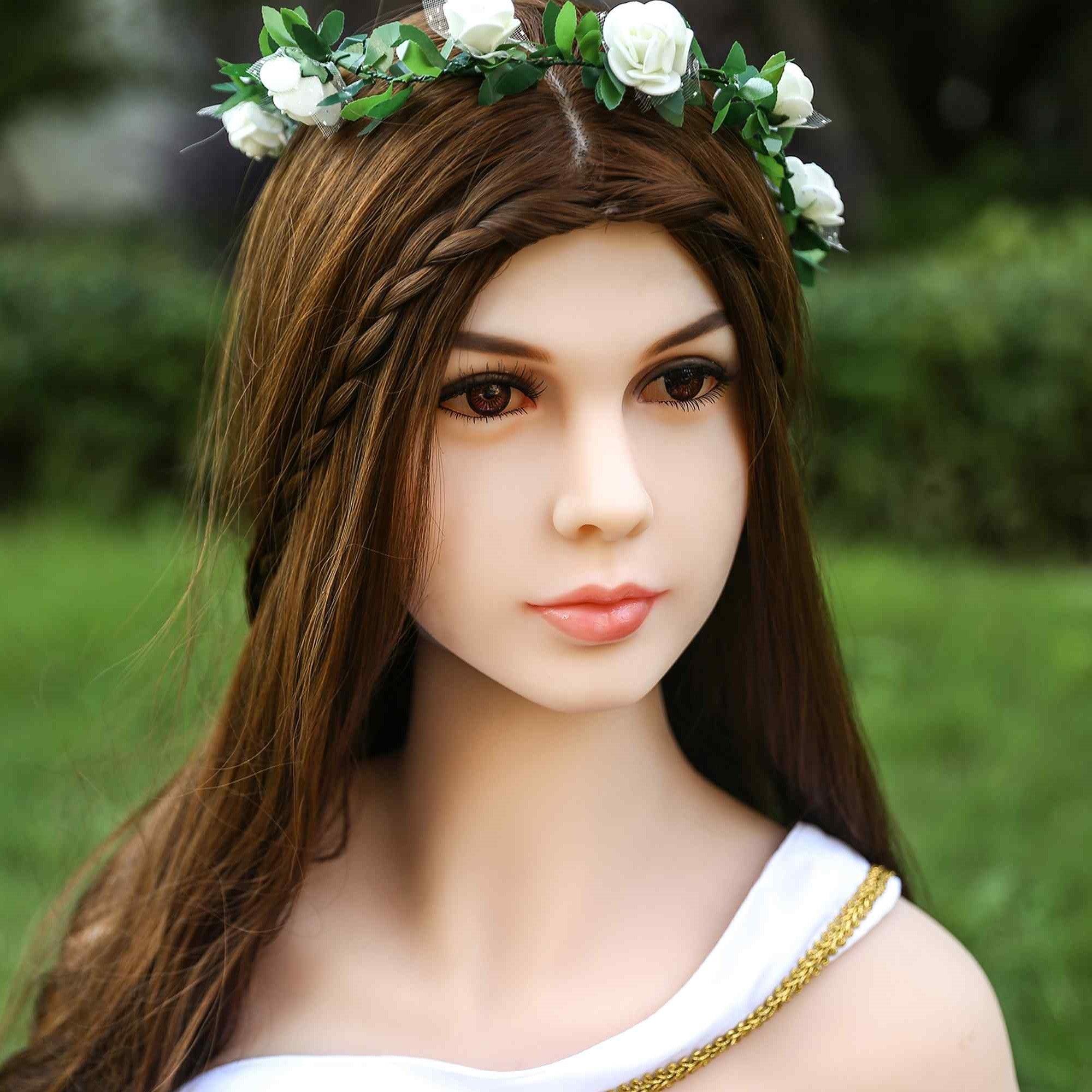 Fire Doll - Betty - Sex Doll Head - Natural - Lucidtoys