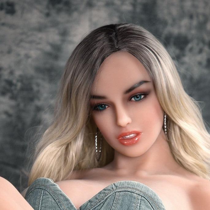Fire Doll - Cora - Sex Doll Head - Light Tan - Lucidtoys