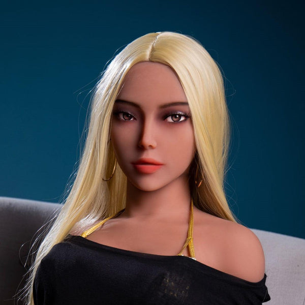 Youqdoll - Angelina - Sex Doll Head - Tan - Lucidtoys
