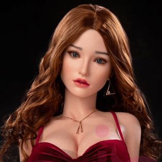 Youqdoll - Linda - Silicone Sex Doll Head - Natural - Lucidtoys
