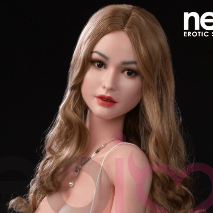Youqdoll - Hana - Silicone Sex Doll Head - Natural - Lucidtoys
