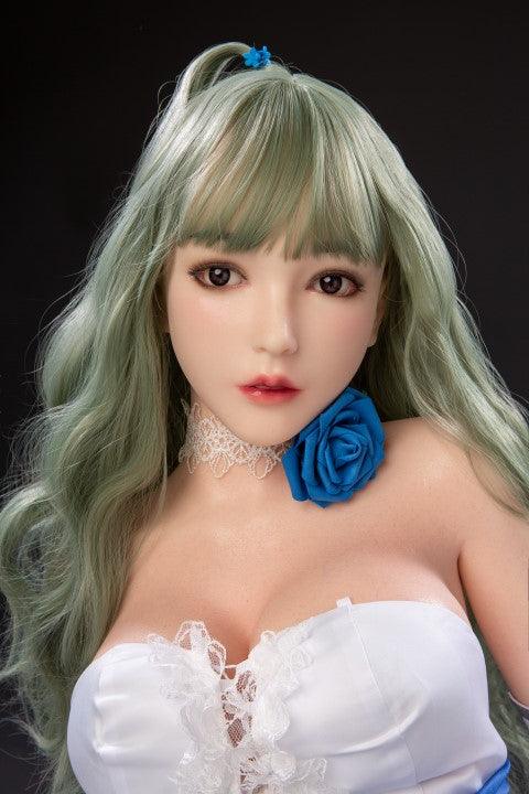 Youqdoll - Valeria - Silicone Sex Doll Head - Natural - Lucidtoys