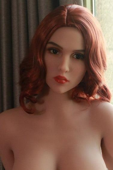 Fire Doll - Aileen - Sex Doll Head - Light Tan - Lucidtoys