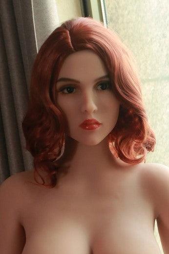 Fire Doll - Aileen - Sex Doll Head - Light Tan - Lucidtoys