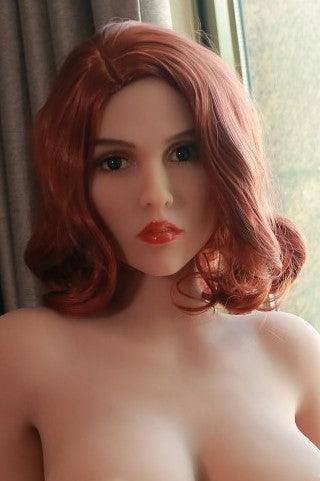 Fire Doll - Aileen - Sex Doll Head - Light Tan - Lucidtoys