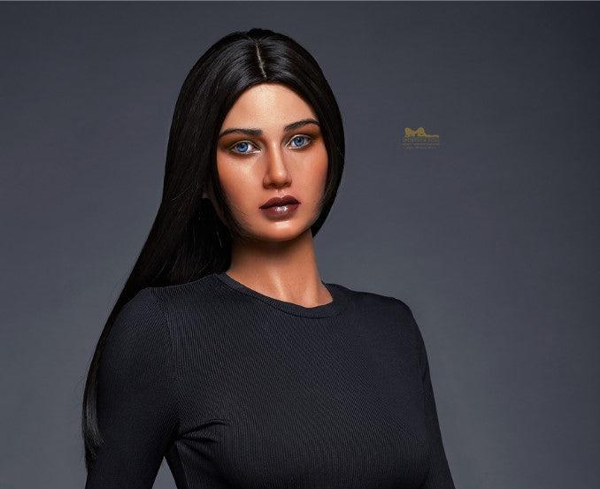 Neodoll Racy - Hailey - Silicone Sex Doll Head - Tan - Lucidtoys