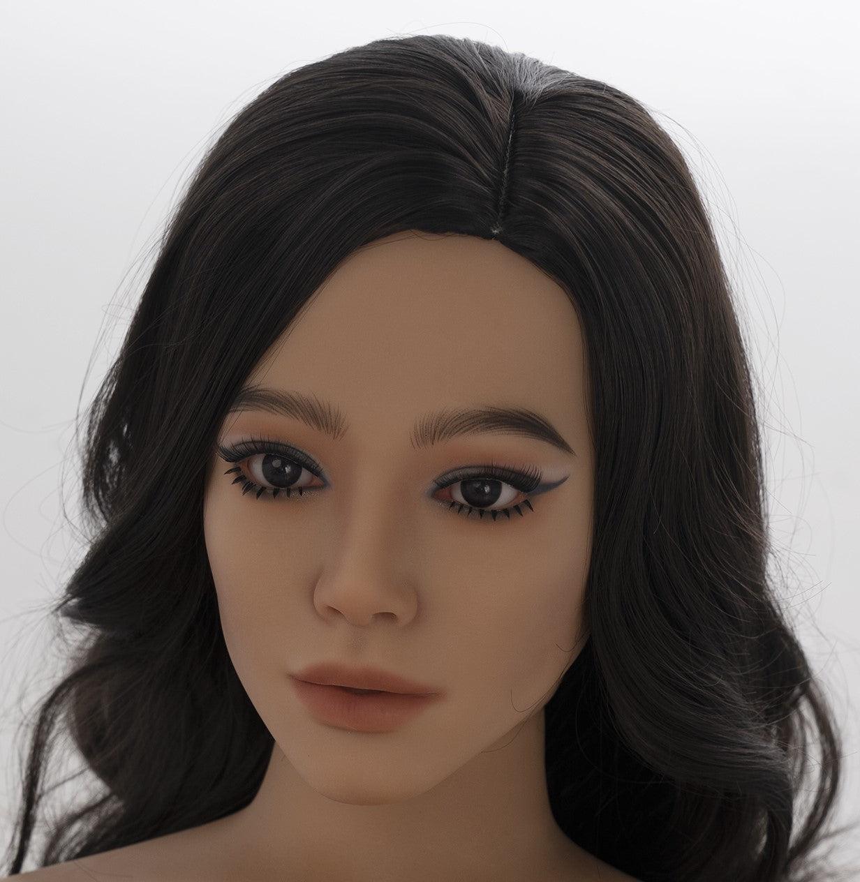 Neodoll Zelex - Sex Doll Head - M16 Compatible - Tan - Lucidtoys