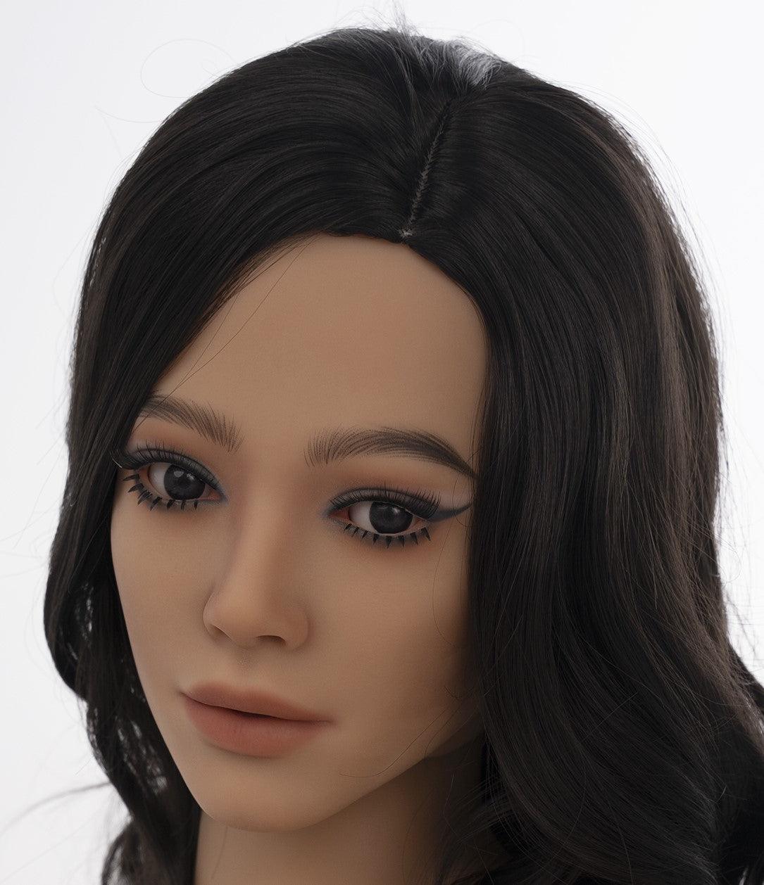 Neodoll Zelex - Sex Doll Head - M16 Compatible - Tan - Lucidtoys