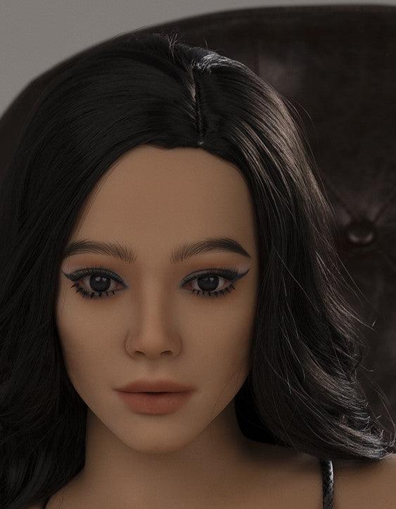 Neodoll Zelex - Sex Doll Head - M16 Compatible - Tan - Lucidtoys