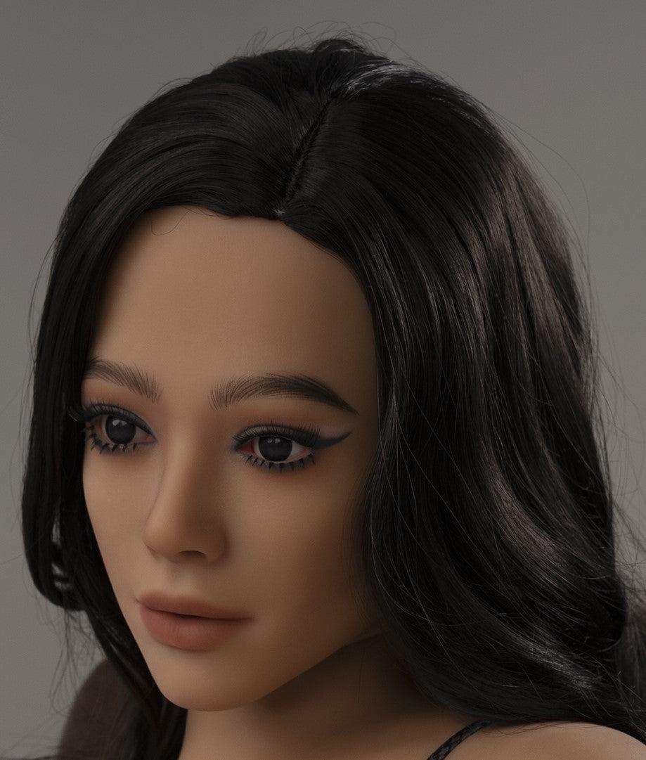 Neodoll Zelex - Sex Doll Head - M16 Compatible - Tan - Lucidtoys