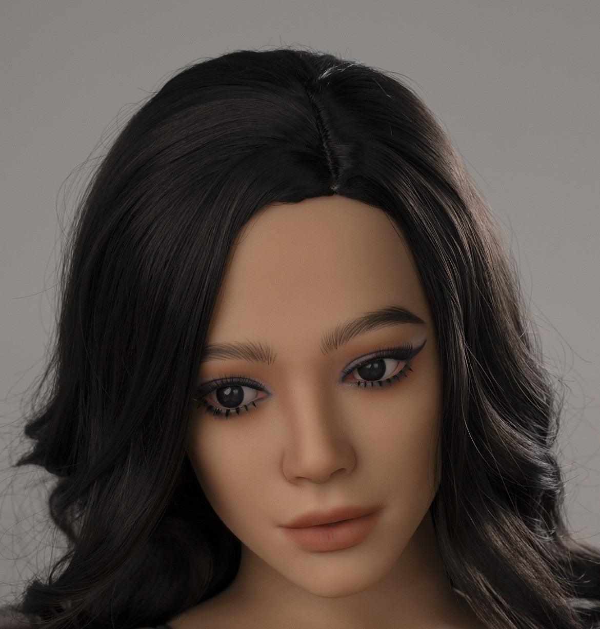 Neodoll Zelex - Sex Doll Head - M16 Compatible - Tan - Lucidtoys