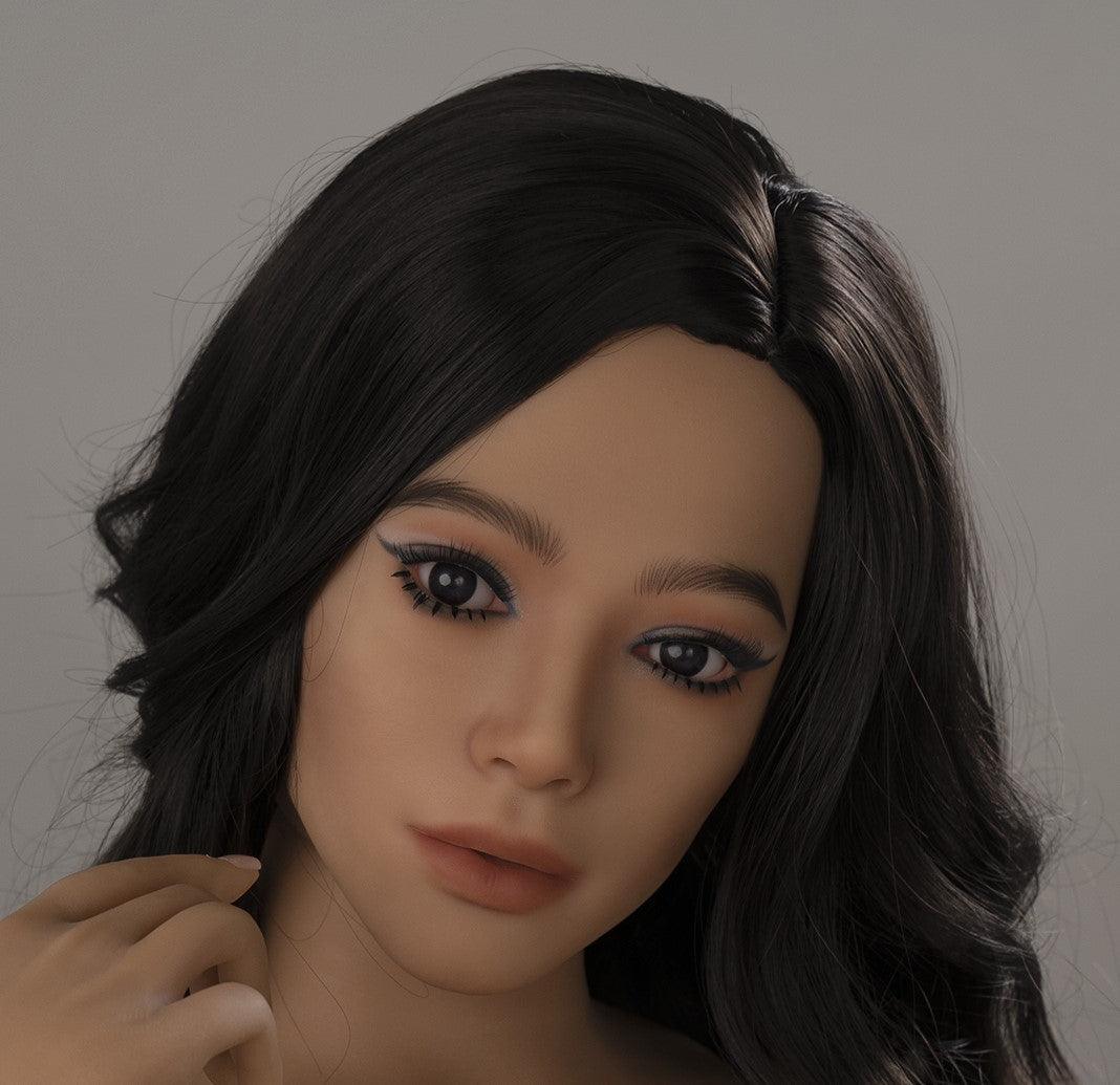Neodoll Zelex - Sex Doll Head - M16 Compatible - Tan - Lucidtoys