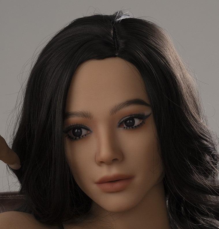 Neodoll Zelex - Sex Doll Head - M16 Compatible - Tan - Lucidtoys