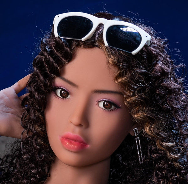 YouQ Head - Sex Doll Head- M16 Compatible - Tan - Lucidtoys