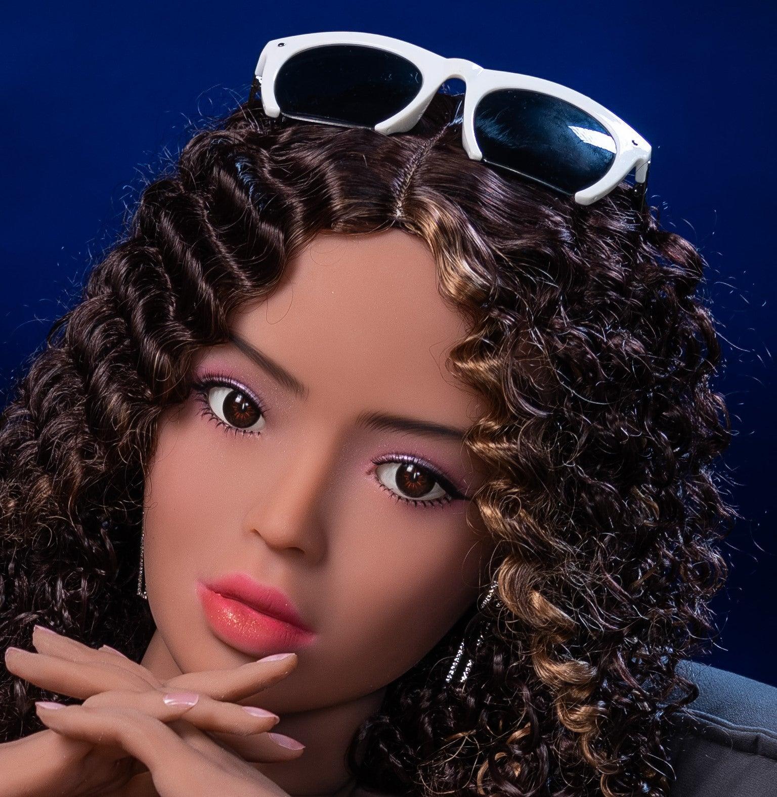 YouQ Head - Sex Doll Head- M16 Compatible - Tan - Lucidtoys